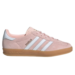 Adidas Gazelle Sneakers / Trainers Pink / White / Brown