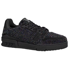 Louis Vuitton Trainer Sneaker Crystal Black