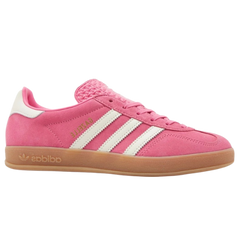 Adidas Gazelle Sneakers / Trainers Pink / White / Brown