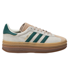 Adidas Gazelle Bold Sneakers / Trainers White / Green / Brown