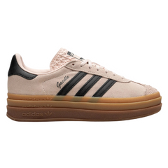Adidas Gazelle Bold Sneakers / Trainers Beige / Cream / Black / Brown