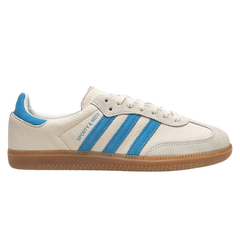 Adidas Originals Samba Sneakers / Trainers Beige / Cream / Blue / Brown