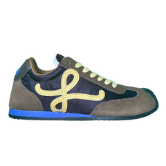 Loewe Ballet Runner 2.0 Sneakers / Trainers Black / Brown / Yellow / Blue