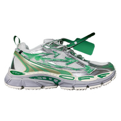 Off-White Be Right Back Sneakers / Trainers Green / Silver