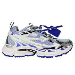 Off-White Be Right Back Sneakers / Trainers White / Blue / Silver / Black