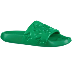 Louis Vuitton Waterfront Mule Slides Green
