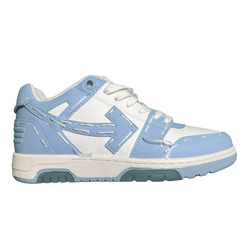 Off-White Out Of Office Sneakers / Trainers Baby Blue / White / Dark Green