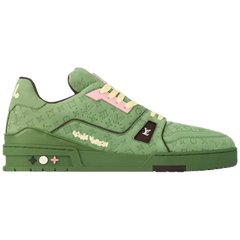 Louis Vuitton x Tyler, The Creator Trainer Sneaker Green / Pink