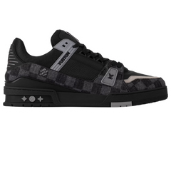 Louis Vuitton Trainer Sneaker Monogram Black / Gray
