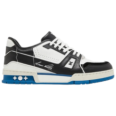 Louis Vuitton Trainer Sneaker Black / White / Blue