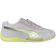 Puma Speedcat OG Trainers / Sneakers Gray / Gold / Pink