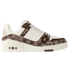 Louis Vuitton Trainer Sneaker Brown / White