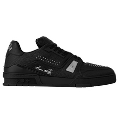 Louis Vuitton Trainer Sneaker Black / Silver