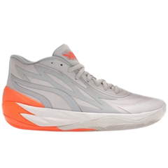 Puma MB.02 High Top Trainers / Sneakers Gray / Orange