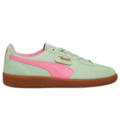 Puma Palermo V Day Sneakers / Trainers Light Green / Pink / Brown