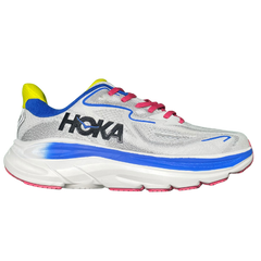 HOKA Clifton 10 Sneakers / Trainers Blue / White / Black / Red / Yellow