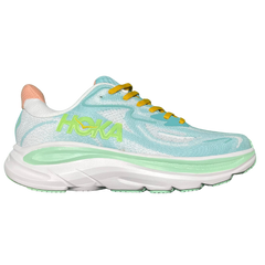 HOKA Clifton 10 Sneakers / Trainers White / Blue / Green / Orange
