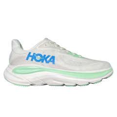 HOKA Clifton 10 Sneakers / Trainers Gray / Blue / Green / White