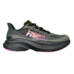 HOKA Mach 6 Sneakers / Trainers Black / Pink / Yellow