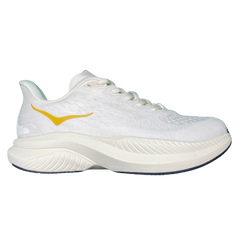 HOKA Mach 6 Sneakers / Trainers White / Orange