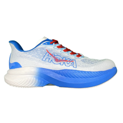 HOKA Mach 6 Sneakers / Trainers White / Blue / Red