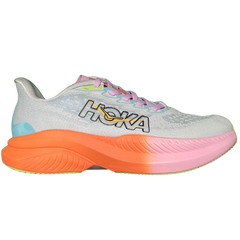 HOKA Mach 6 Sneakers / Trainers Gray / Pink / Orange