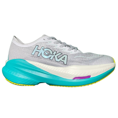 HOKA Mach X 2 Trainers / Shoe Gray / Blue / Purple