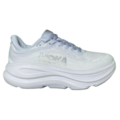 HOKA Bondi 9 Trainers / Shoe White / Gray