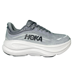 HOKA Bondi 9 Trainers / Shoe Gray / White / Black