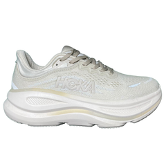 HOKA Bondi 9 Trainers / Shoe Beige / Cream / White