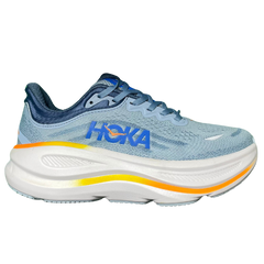 HOKA Bondi 9 Trainers / Shoe Blue / White / Yellow / Orange