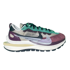 Nike X Sacai LDV Waffle Sneakers / Trainers Wine Red / Beige / Cream / Black / Green