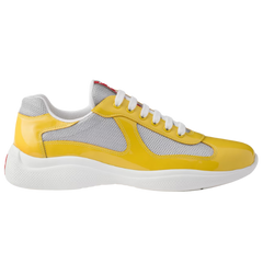Prada America's Cup Sneakers / Trainers Baby Yellow / White