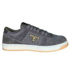 Prada Downtown Sneakers / Trainers Gray / White / Brown
