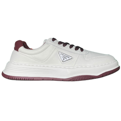 Prada Downtown Sneakers / Trainers White / Wine Red