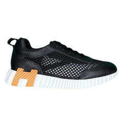Hermes Bouncing Sneakers / Trainers Black / Orange / White