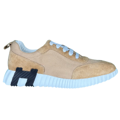 Hermes Bouncing Sneakers / Trainers Brown / Black / White