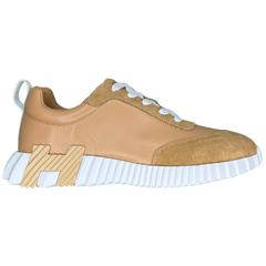 Hermes Bouncing Sneakers / Trainers Brown / White