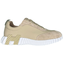 Hermes Bouncing Sneakers / Trainers Beige / Cream / White