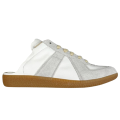 Maison Margiela Replica Open Back Sneakers / Slides White / Gray / Brown