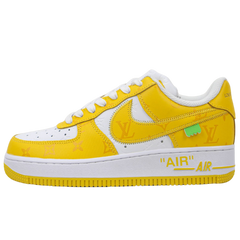 Nike x Louis Vuitton Air Force 1 Low Sneaker Yellow / White