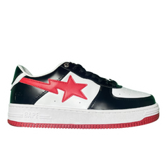 A Bathing Ape Bape Sta Sneakers / Trainers Black / White / Red