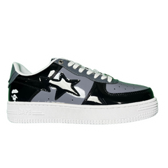A Bathing Ape Bape Sta Sneakers / Trainers Black / Gray / White