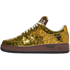 Nike x Louis Vuitton Air Force 1 Low Sneaker Gold / Brown