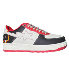 A Bathing Ape Bape Sta Sneakers / Trainers White / Black / Red / Yellow