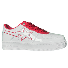A Bathing Ape Bape Sta Sneakers / Trainers White / Red