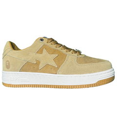 A Bathing Ape Bape Sta Sneakers / Trainers Brown / White