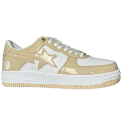 A Bathing Ape Bape Sta Sneakers / Trainers Beige / Cream / White