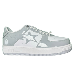 A Bathing Ape Bape Sta Sneakers / Trainers Gray / White