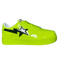 A Bathing Ape Bape Sta Sneakers / Trainers Green / Black